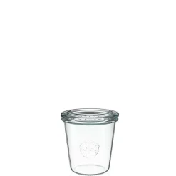 WECK Sturzglas 290 ml mit Glasdeckel – 6 Stück