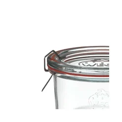 WECK Sturzglas 165 ml mit Glasdeckel – 12 Stück