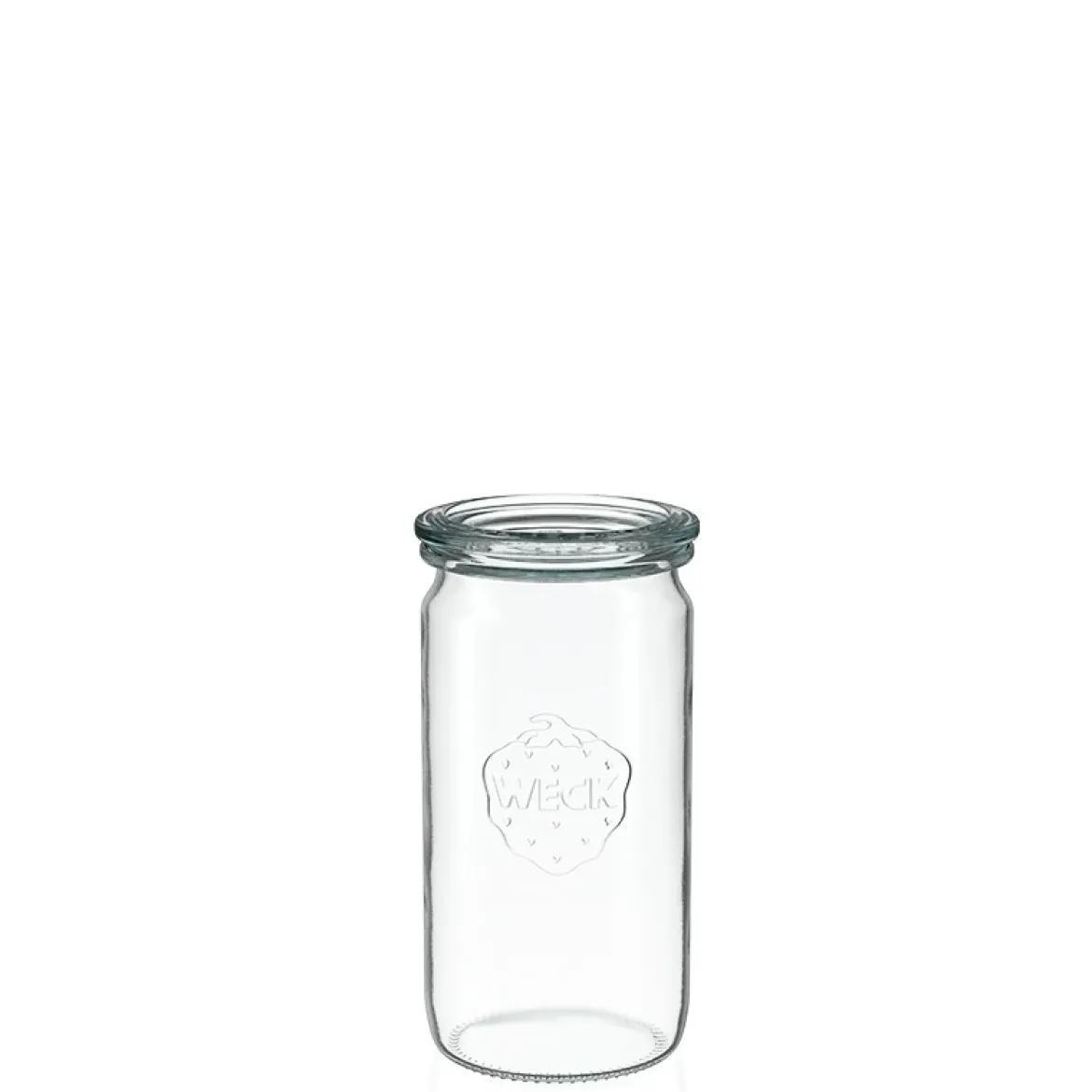Weck Zylinderglas 340 ml mit Deckel zum Einkochen von Lebensmitteln - 1 Stück
