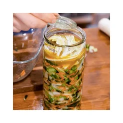 WECK Zylinderglas 1040 ml mit Glasdeckel – 6 Stück