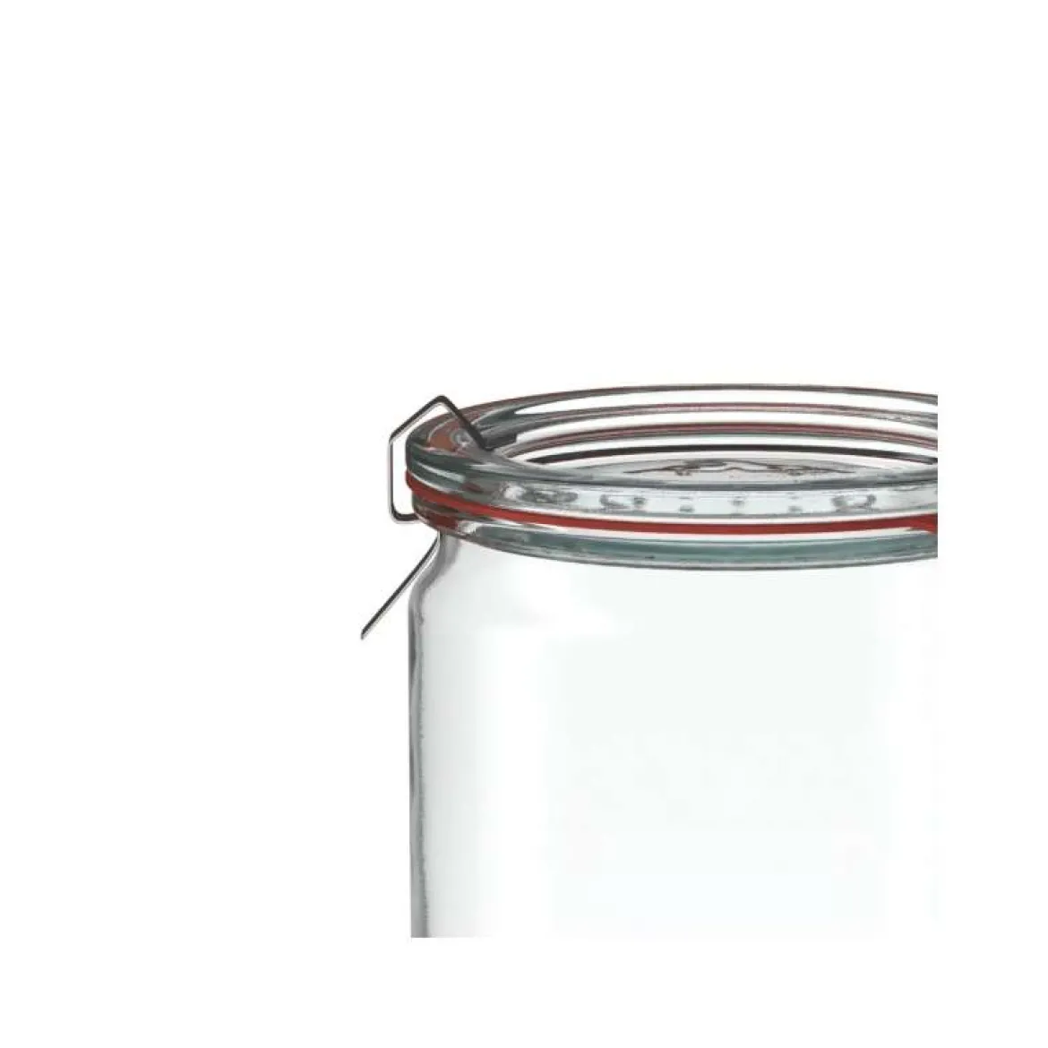 WECK Zylinderglas 1040 ml mit Glasdeckel – 6 Stück