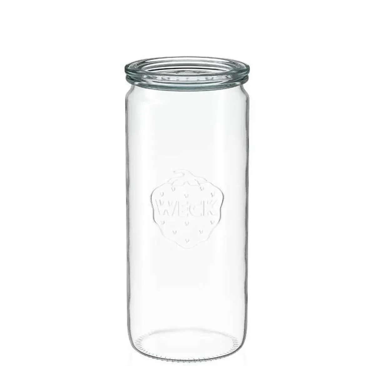 WECK Zylinderglas 1040 ml mit Glasdeckel – 6 Stück