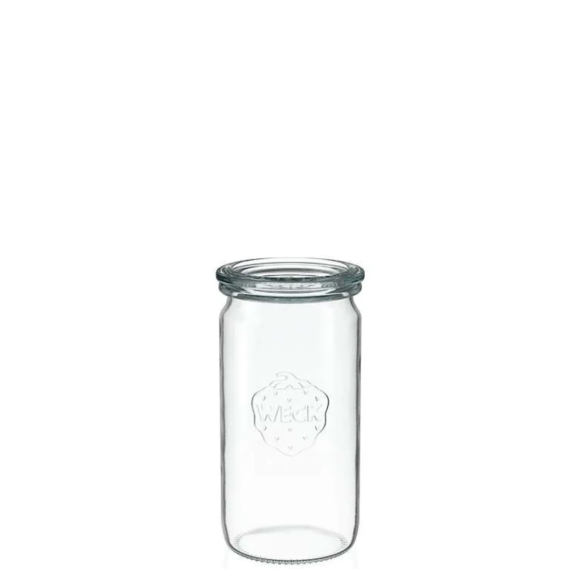 WECK Zylinderglas 340 ml mit Glasdeckel – 6 Stück