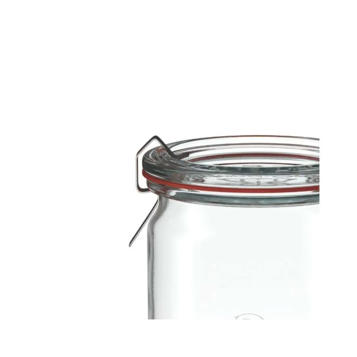 WECK Zylinderglas 340 ml mit Glasdeckel – 6 Stück