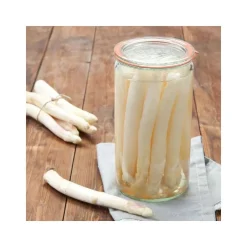 WECK Zylinderglas 1590 ml mit Glasdeckel – 6 Stück