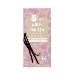 Weiße Schokolade vegan - iChoc White Vanilla - geniessen