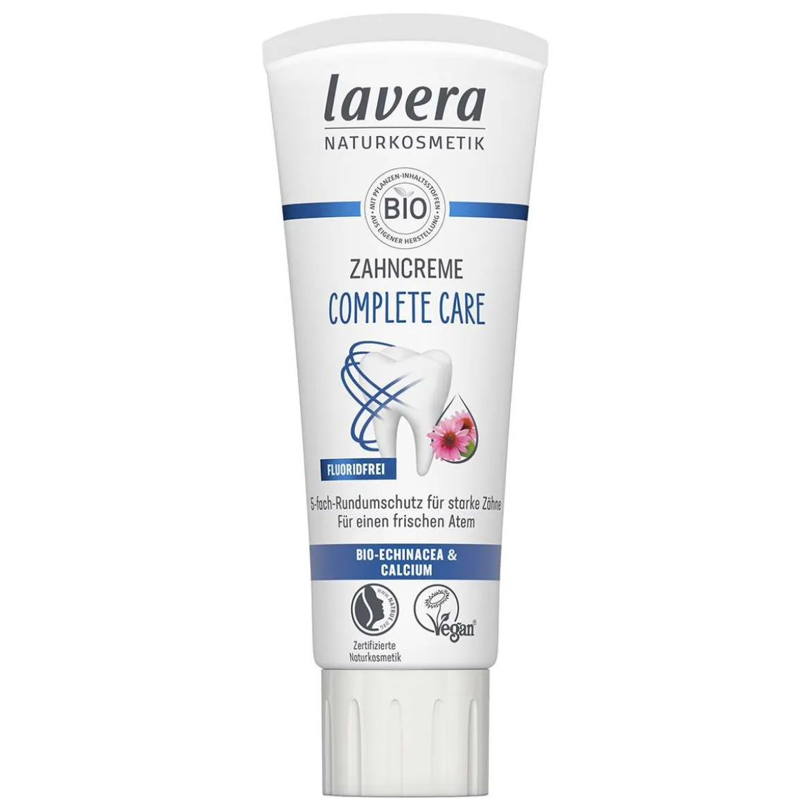 Zahnpasta ohne Titandioxid: Zahncreme von Lavera - Ohne Mikroplastik