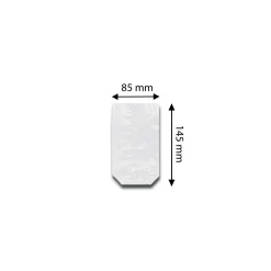 Zellglas Bodenbeutel Cellophan, 100 Stk