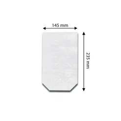 Zellglas Bodenbeutel Cellophan, 100 Stk