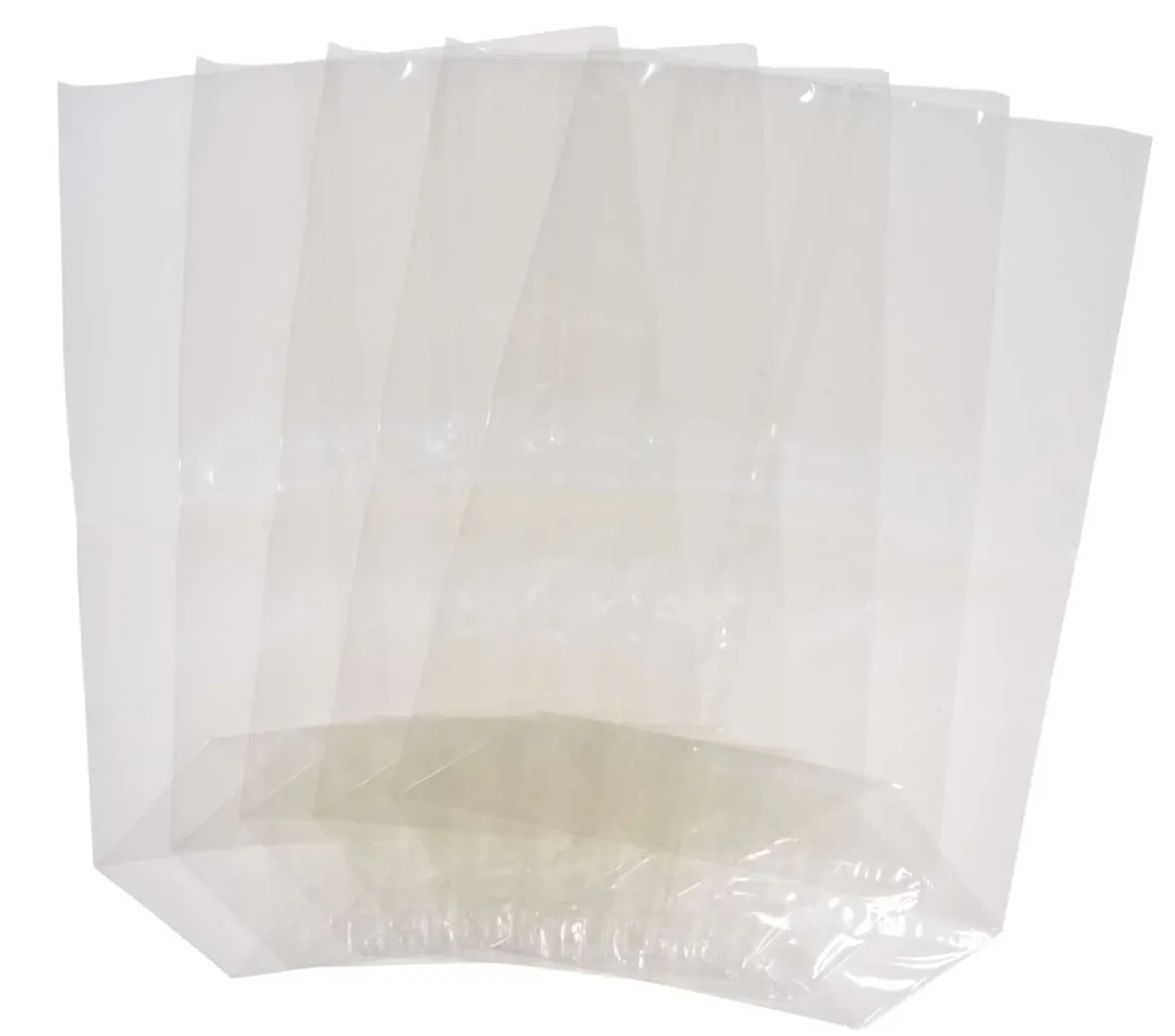 Zellglas Bodenbeutel Cellophan, 100 Stk