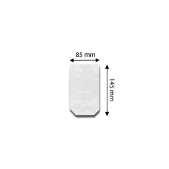 Zellglas Bodenbeutel Cellophan, 100 Stk