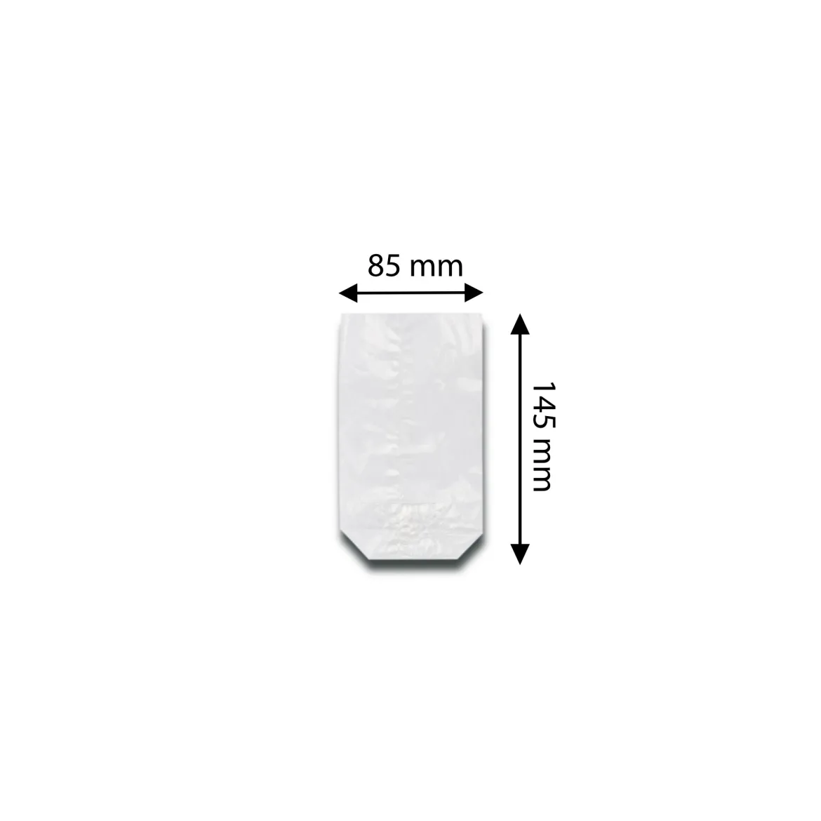 Zellglas Bodenbeutel Cellophan, 100 Stk