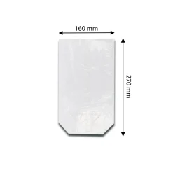 Zellglas Bodenbeutel Cellophan, 100 Stk
