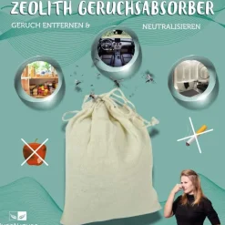 Zeolith Geruchsabsorber: Geruch entfernen & neutralisieren