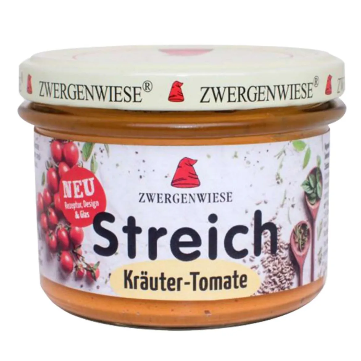 Zwergenwiese Mediterraner Brotaufstrich vegan mit Kräutern