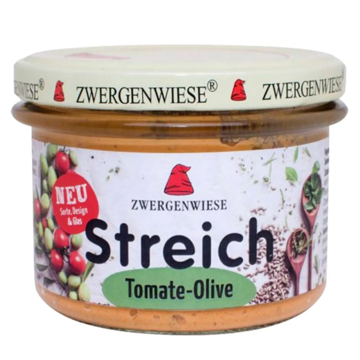 Zwergenwiese Mediterraner Brotaufstrich - Tomate & Olive